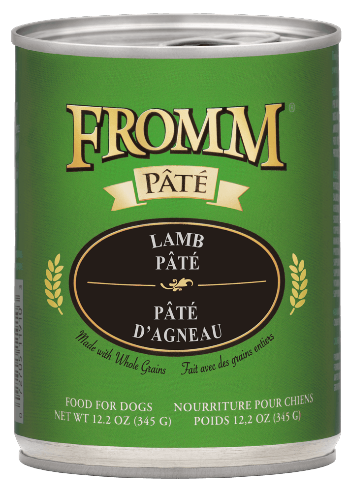 Fromm Family Gold Lamb Pate Canned Dog Food 12.2 Oz