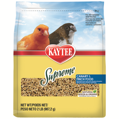 Kaytee Supreme Canary & Finch Food 1ea/2 lb - PDS-071859006192