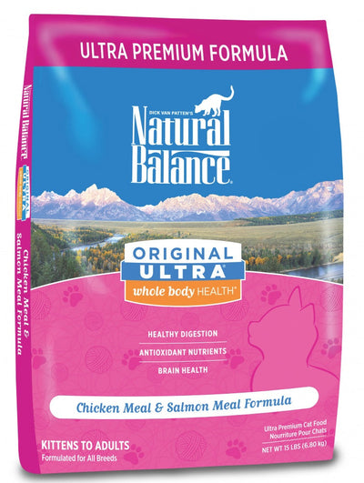 Natural Balance Original Ultra Whole Body Health Chicken, Salmon & Duck Canned Cat Formula