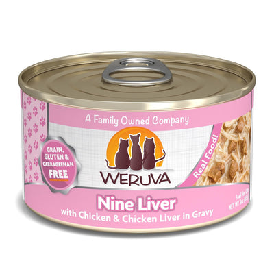 Weruva Nine Liver Canned Cat Food