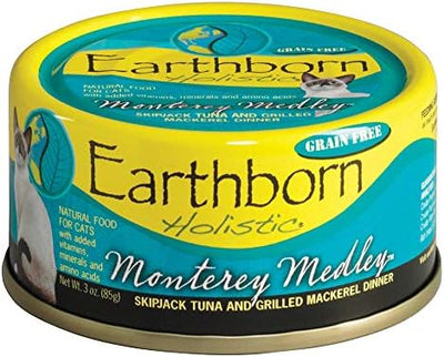 Earthborn Holistic Monterey Medley Tuna & Mackerel All Stages Wet Cat Food 3 Oz