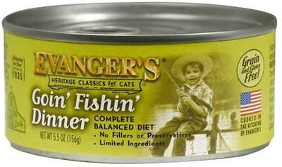 Evanger's Classic Recipes Grain-Free Goin' Fishin' Dinner Wet Cat Food, 5.5 Oz