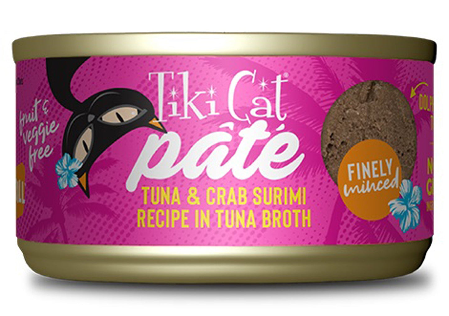 2.8 oz Grill Pate Tuna & Crab Cat Food&#44; Case of 12