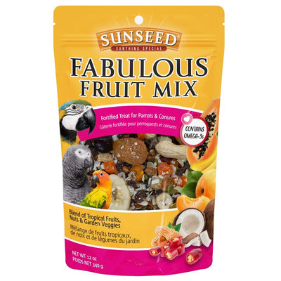 Sunseed® Fabulous Fruit Mix Treats for Parrots & Conures 12 Oz