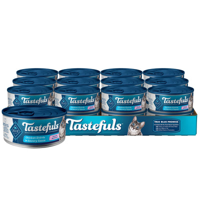 Blue Buffalo Tastefuls Natural Tender Morsels Wet Cat Food with Chicken Entrée - 5.5oz