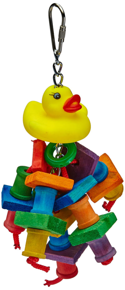 HAPPY BEAKS RUBBER DUCK MONSTER BIRD TOY