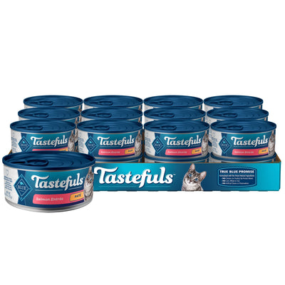 Blue Buffalo Tastefuls Natural Pate Wet Cat Food with Salmon Entrée - 5.5oz