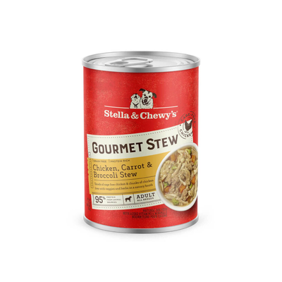 Stella & Chewys 12.5 oz Gourmet Stew Chicken Carrot & Broccoli Dog Food