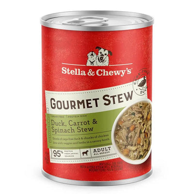 Stella & Chewys 12.5 oz Carrot & Spinach Dog Gourmet Stew Duck