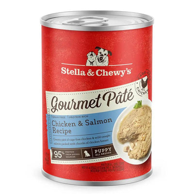 Stella & Chewys 12.5 oz Dog Gourmet Pate Puppy Chicken & Salmon Treats