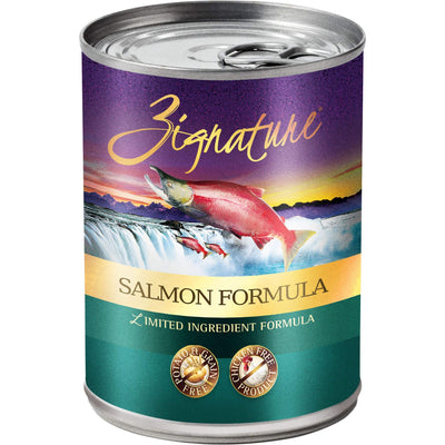 Zignature Salmon Formula Canned Dog Food (12 Pack) 13 Oz