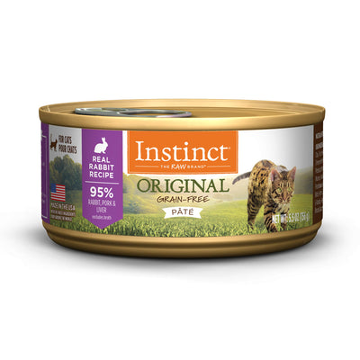 Instinct Grain-Free Chicken Canned Cat Food by Nature's Variety 5.5 oz Cans (Case of 12)