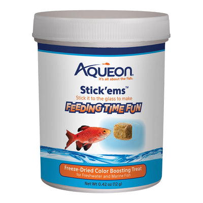 Aqueon Stick ems Freeze-Dried Color Boosting Treat