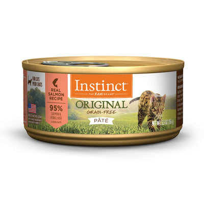 Natures Variety Instinct Salmon Can Cat Food 12pk