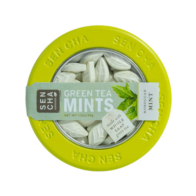 SENCHA NATURALS Green Tea Mints, Pink Dragonfruit, 2 Count