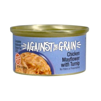 Against the Grain Chicken Mayflower With Turnip Dinner For Cats 24-2.8 oz cans