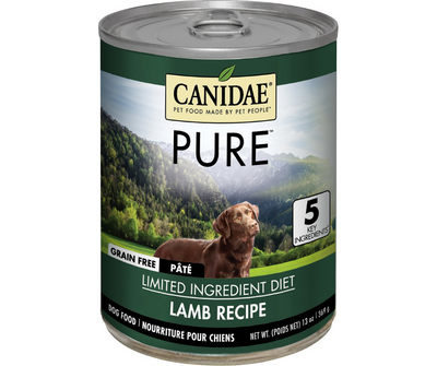 CANIDAE Grain Free PURE Land Adult Wet Food Lamb Formula