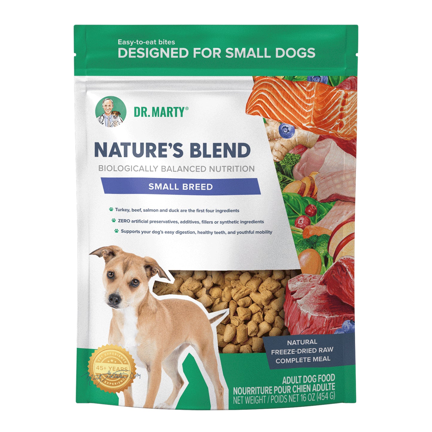 Dr. Marty: Nature's Blend, Small Breed, 6 oz.