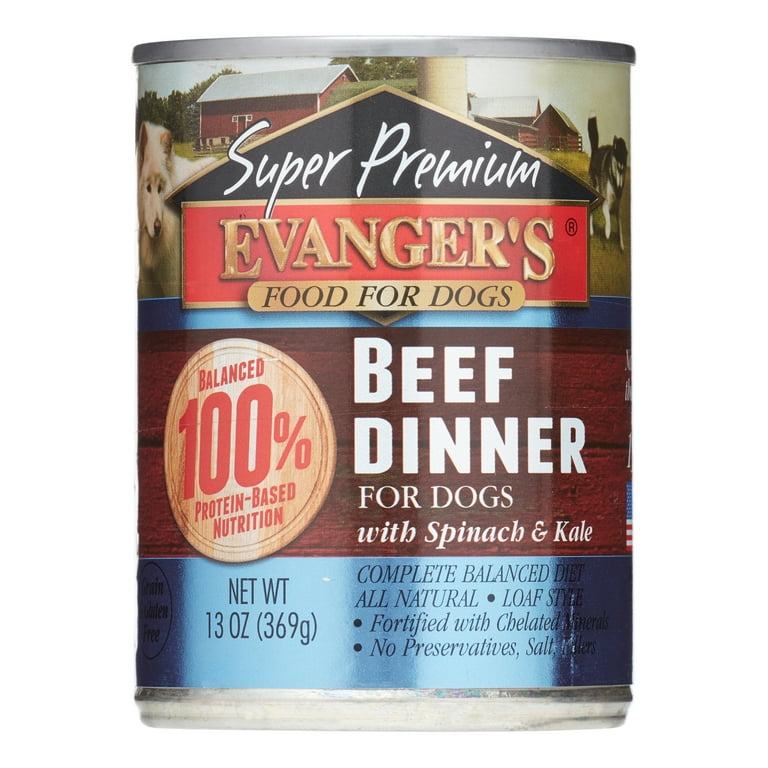 Evangers Super Premium Beef Dinner Gold 13 Ounce Can