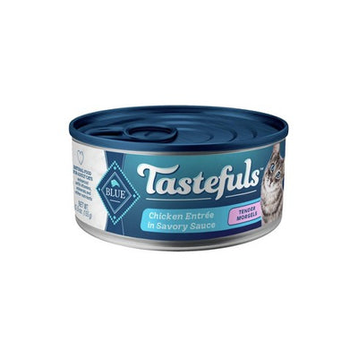 Blue Buffalo Tastefuls Natural Tender Morsels Wet Cat Food with Chicken Entrée - 5.5oz