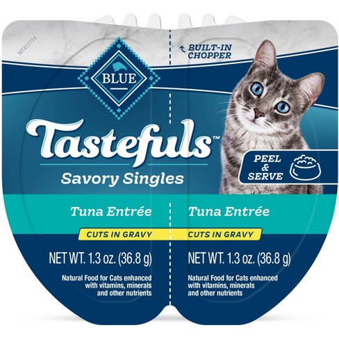 Blue Buffalo Tastefuls Savory Singles Chicken Entree Cuts in Gravy Adult Wet Cat Food - 2.6oz