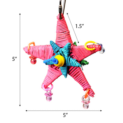 A&E Cage HB920 Happy Beaks Star Power Bird Toy - Small