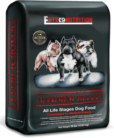 Maximum Bully - All Life Stage Performance Dog Food Chicken/Pork 30 LB