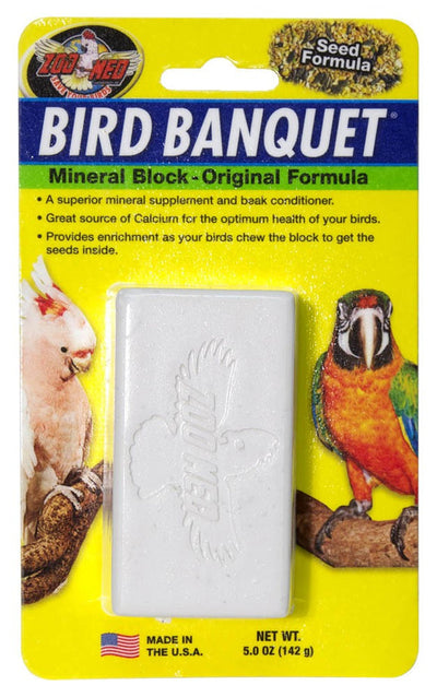 Zoo Med 097612118018 Bird Banquet Block Original Seed Formula Large