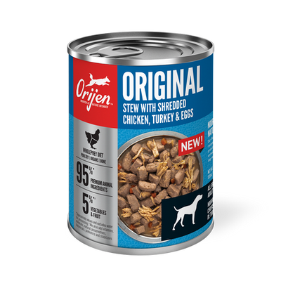 Orijen® Original Recipe Stew with Chicken Turkey & Eggs for Dogs 12.8oz