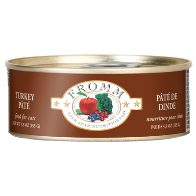 40511236 5.5 oz 4 Star Turkey Cat Food