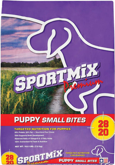 SPORTMiX Premium Small Bites Puppy Dry Dog Food 16.5 LB