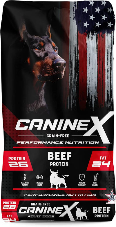 SPORTMIX Canine X Grain-Free Dry Dog Food - Beef - 40 Lbs