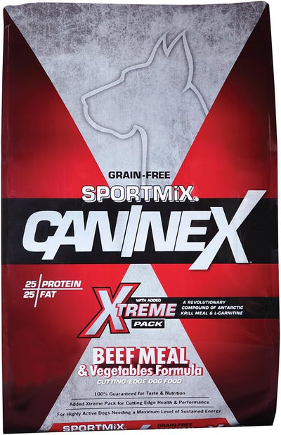 Sportmix Caninex Beef Meal And Vegetables Grain Free Dry Dog Food, 40 Lb.