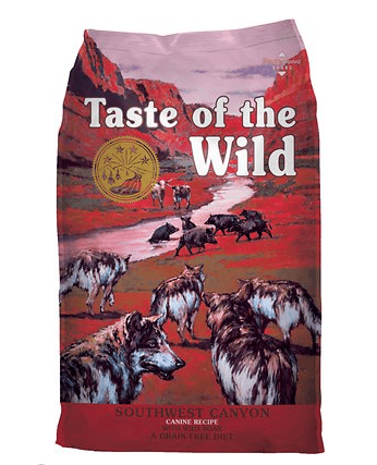 TASTE OF THE WILD Southwest Canyon Grain-Free Wild Boar Dry Dog Food, 28 lbs