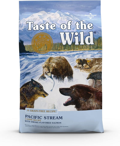 TASTE OF THE WILD Grain-Free Smoked Salmon Pacific Stream Dry Dog Food, 14 LB