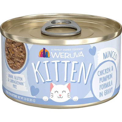 Weruva 810028242791 Kitten Chicken Pumpkin Gravy Cat Food - 3 oz