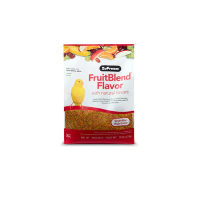 Zupreem FruitBlend with Natural Fruit Flavors Small Bird Food Pellets 10 lb