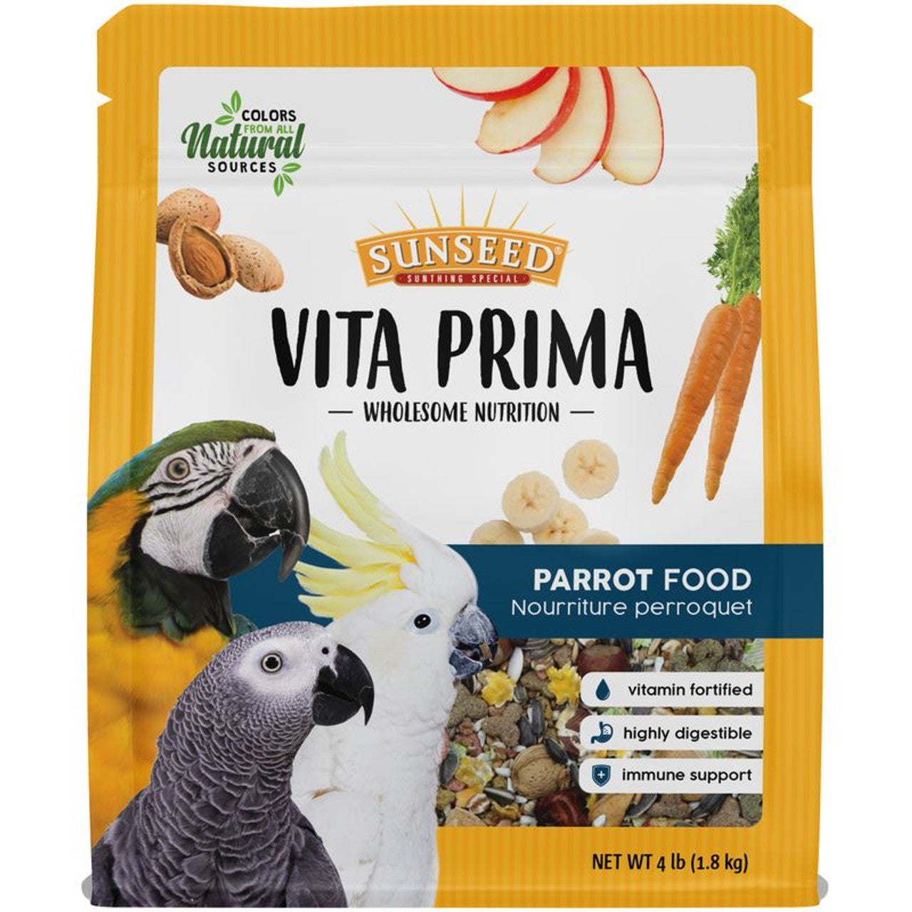 Sunseed Vita Prima Parrot (4 lb)