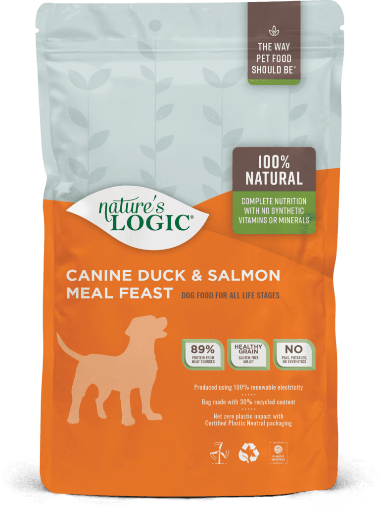 Nature's Logic Grain-Free Duck & Salmon Feast Wet Cat Food, 5.5 oz