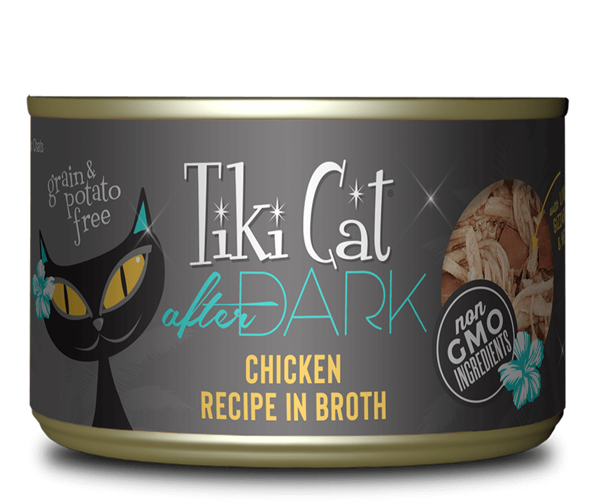 Tiki Cat after Dark, Chicken & Quail Egg, High-Protein and 100% Non-Gmo Ingredie