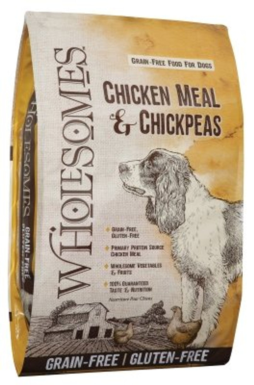 SPORTMiX Wholesomes Grain-Free Chicken Meal & Chickpeas Dry Dog Food 35 LB