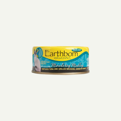 Earthborn Holistic Monterey Medley Tuna & Mackerel All Stages Wet Cat Food 3 Oz