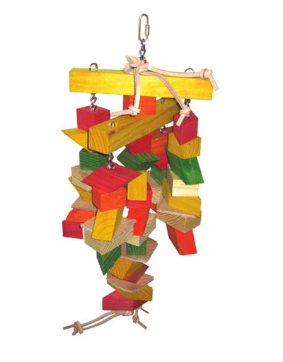 Parallelogram Large Wooden Bird Toy HB46317