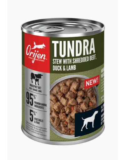 Orijen® Tundra Recipe Stew with Shredded Beef Duck & Lamb Dog Food 12.8oz