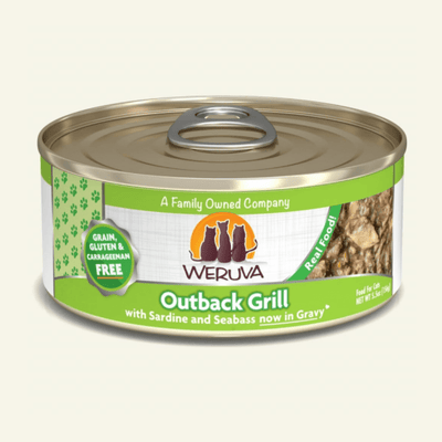 Weruva 878408002014 Outback Grill with Trevally and Barramundi Canned Cat Food (24 Pack)