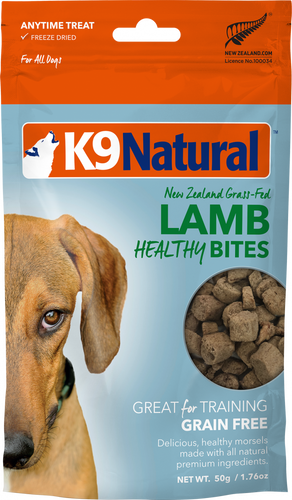 K9 Natural Healthy Bites Freeze Dried Lamb Dog Treats