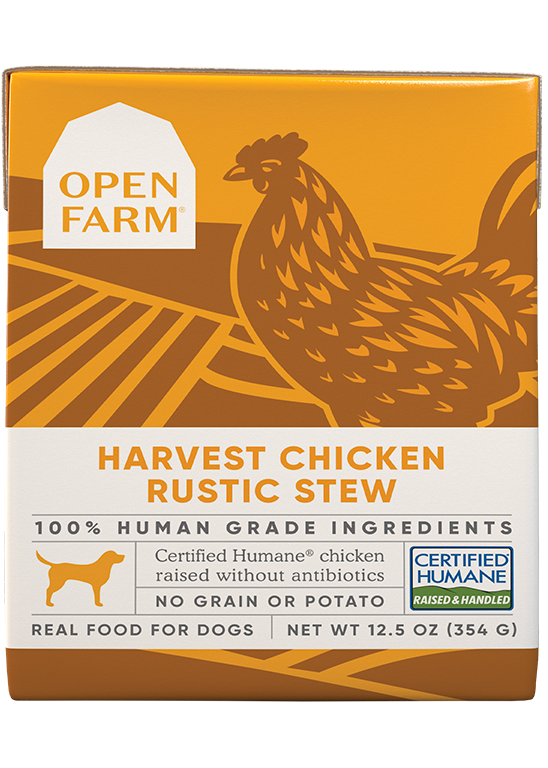 Open Farm Harvest Chicken Rustic Stew Wet Dog Food