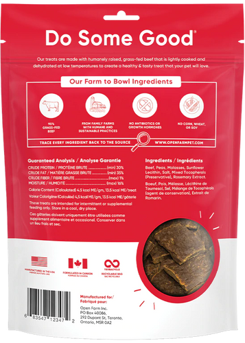 Open Farm Dehydrated Beef Treats