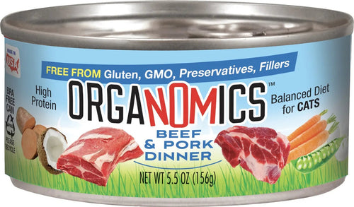 Organomics Beef & Pork Dinner For Cats