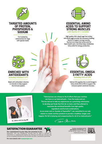 SquarePet® VFS® Low Phosphorus Formula Dog Food